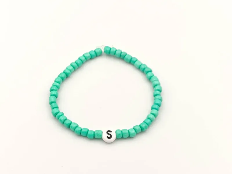 Aquamarijn Parel Armbandje by AG Sieraden