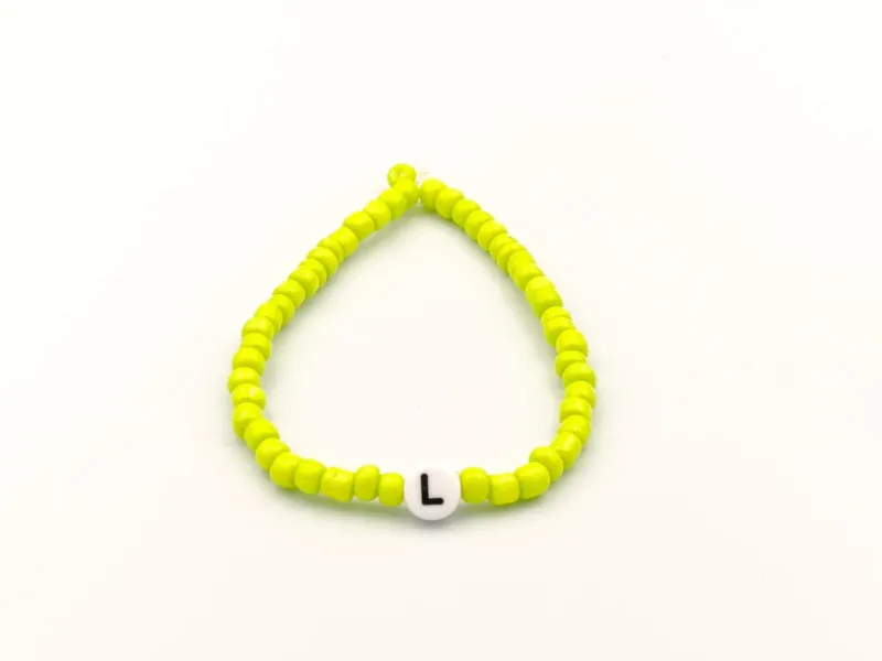 Lichtend Limoen Armbandje by AG Sieraden