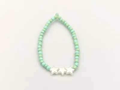 Sterrenlicht Mint Armband