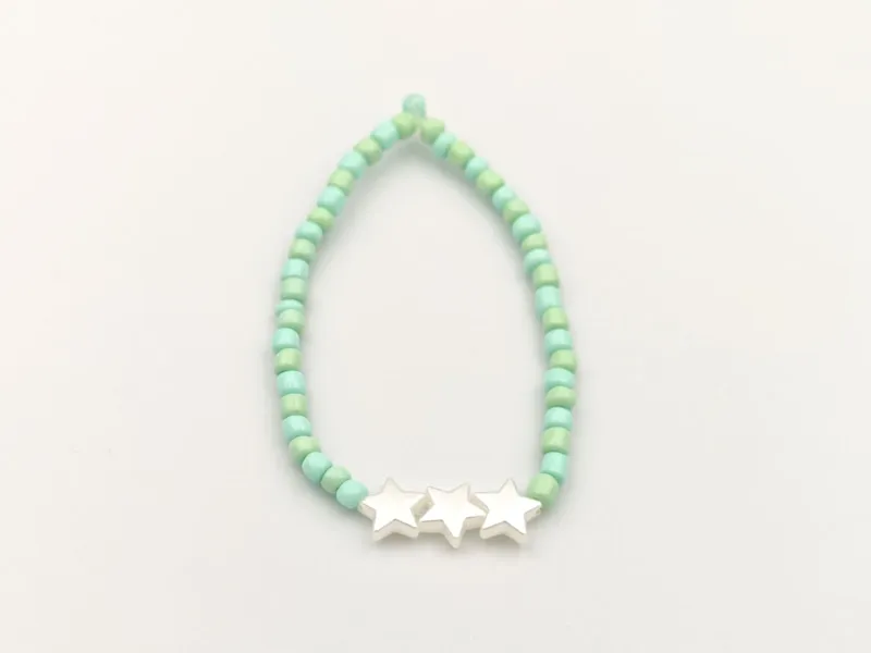 Sterrenlicht Mint Armband by AG Sieraden