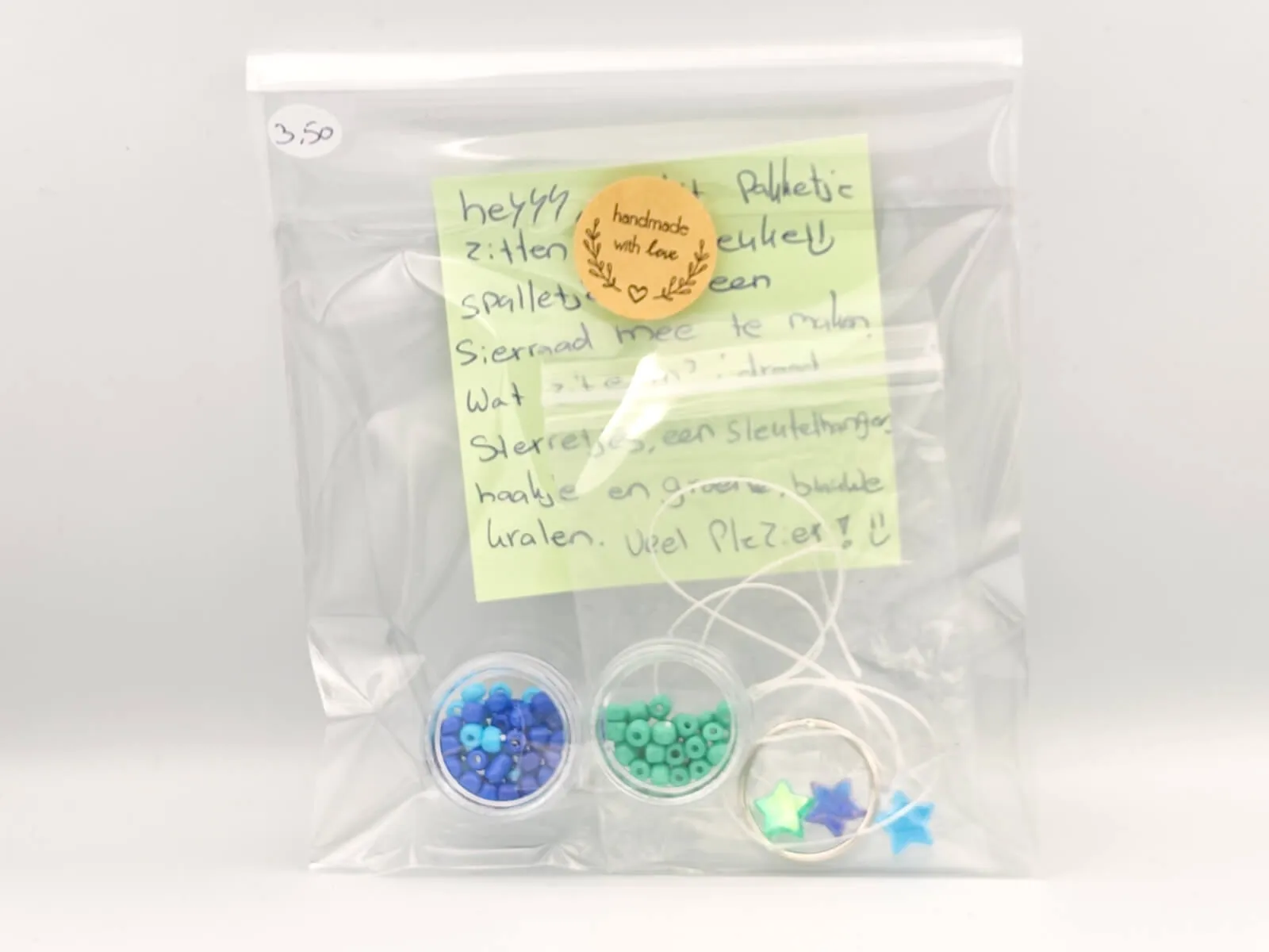 Betoverend Kralenfeest DIY Pakket Maak je eigen sieraden met dit kleurrijke DIY pakket!