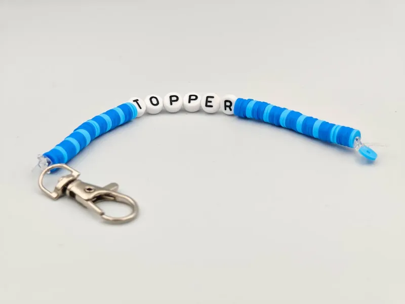 Blauwe Dagdromer Sleutelhanger by AG Sieraden
