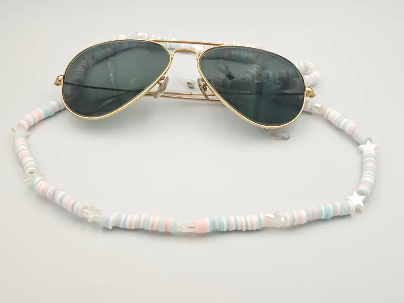 Pastel Paradijs Zonnebrilkoord by AG Sieraden